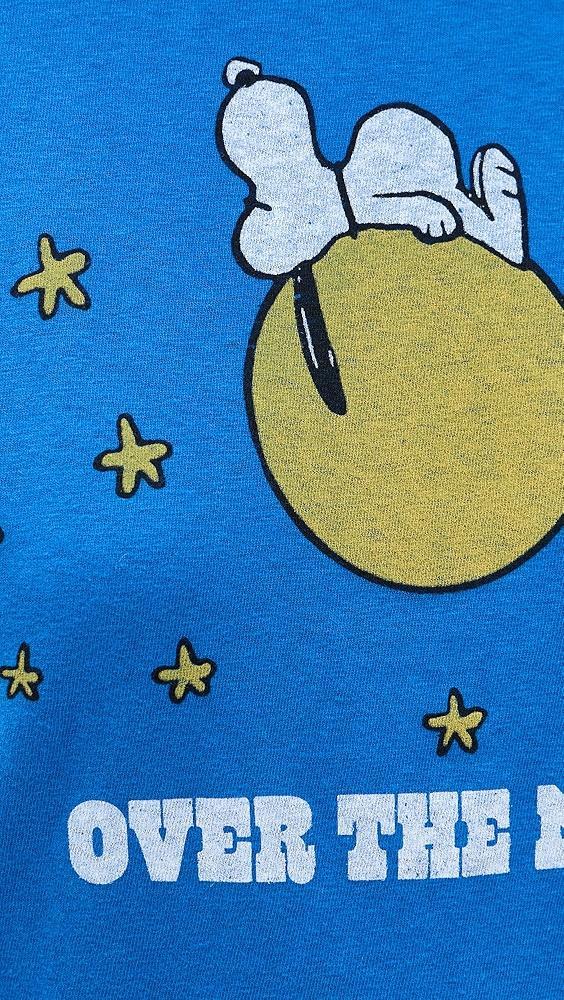 RE/DONE Classic Tee Snoopy Moon | Shopbop Product Image