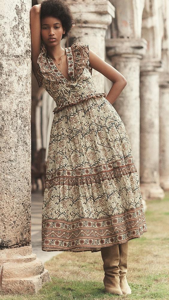 Sea Marlee Print Flutter Sleeve Dress | Shopbop Product Image