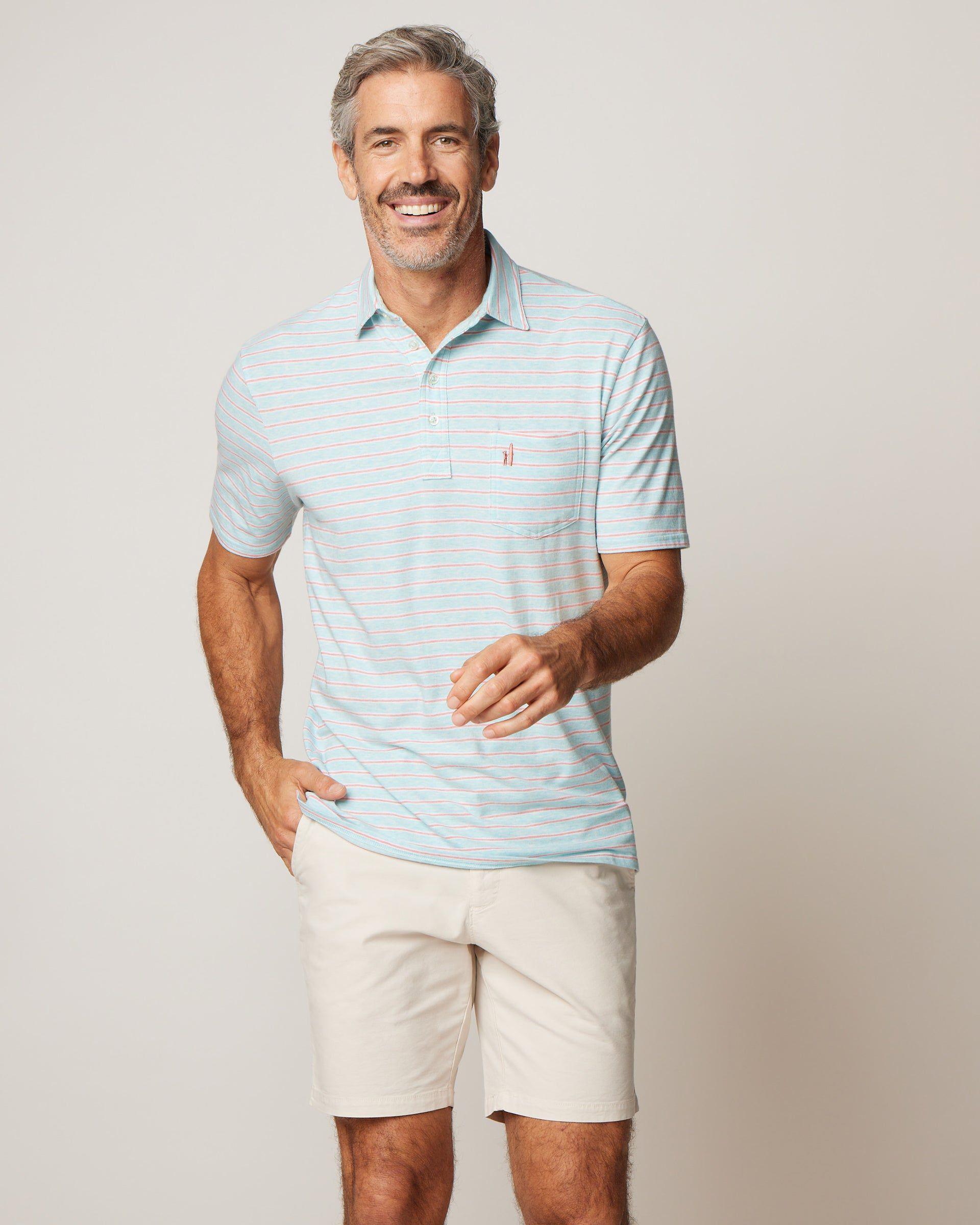 The Matthis Stripe Original Polo Male Product Image
