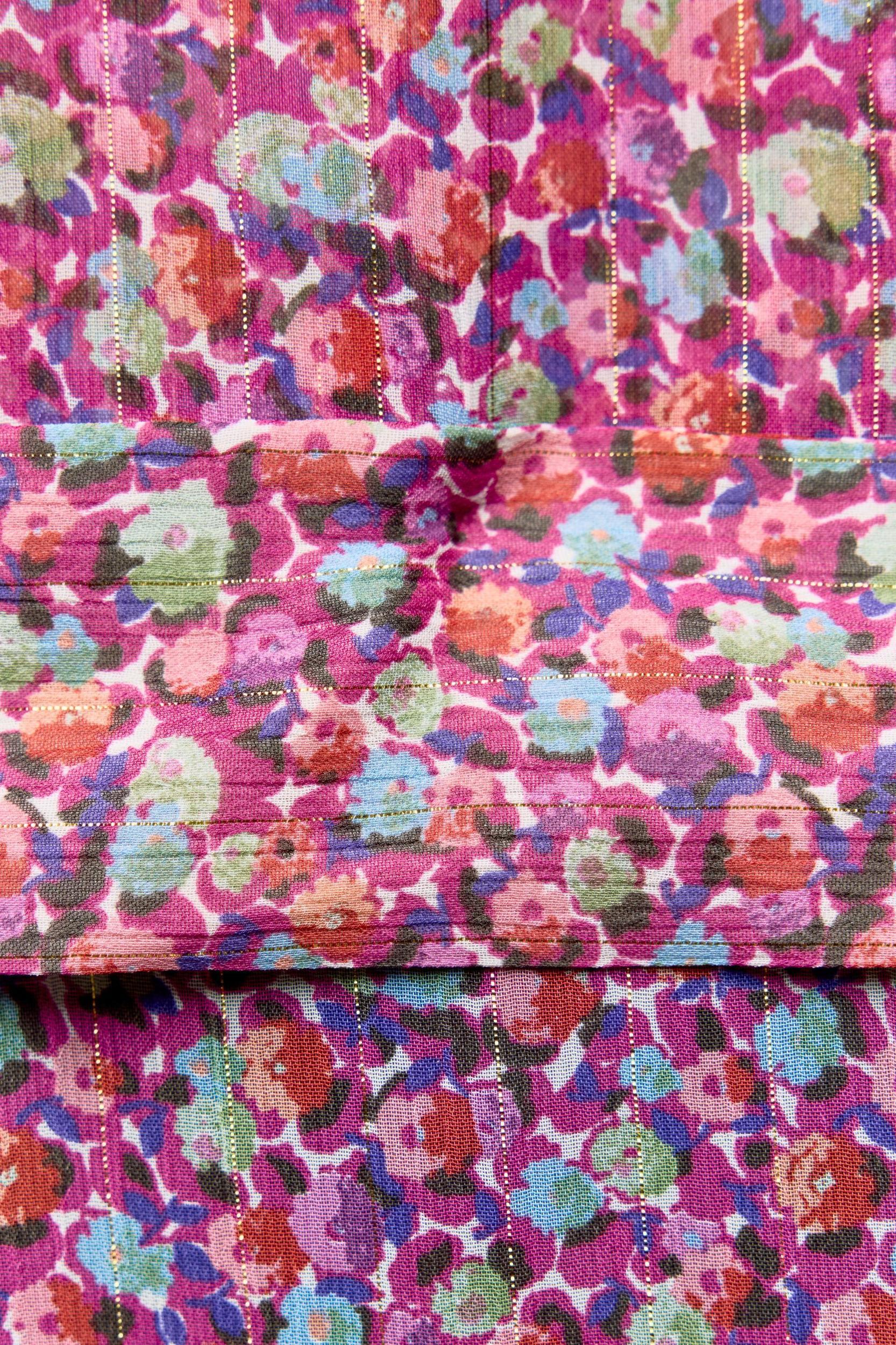 FLORAL PRINT MINI DRESS Product Image