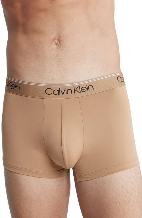 Calvin Klein Men's Micro Stretch 3-Pack Low Rise Trunk - Multi - XL Product Image