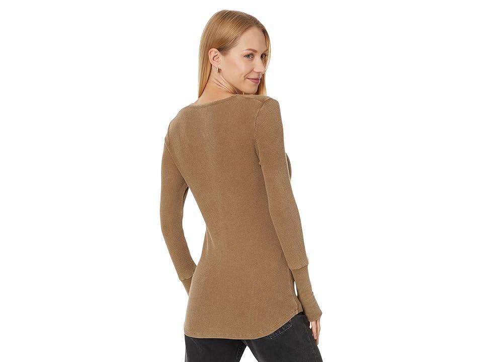 Splendid Thermal Forever Henley Long Sleeve Shirt Product Image