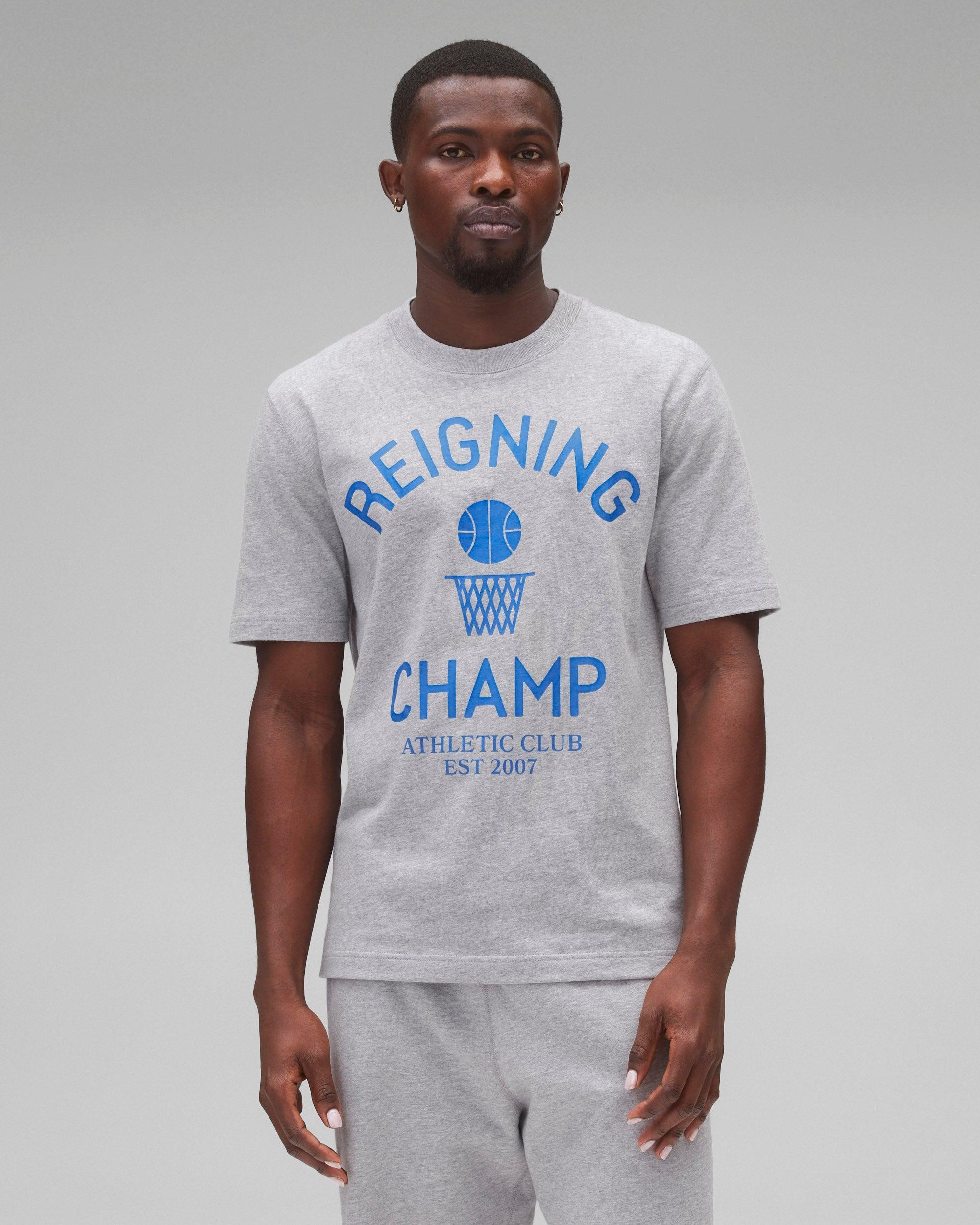 Midweight Jersey Basketball Standard T-Shirt Male Product Image