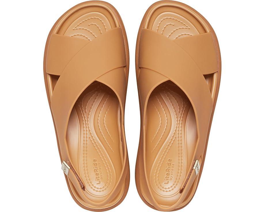Women's Crocs Brooklyn Luxe Cross Strap Product Image