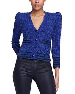 Womens Jenni Waffle-Knit Cardigan Product Image