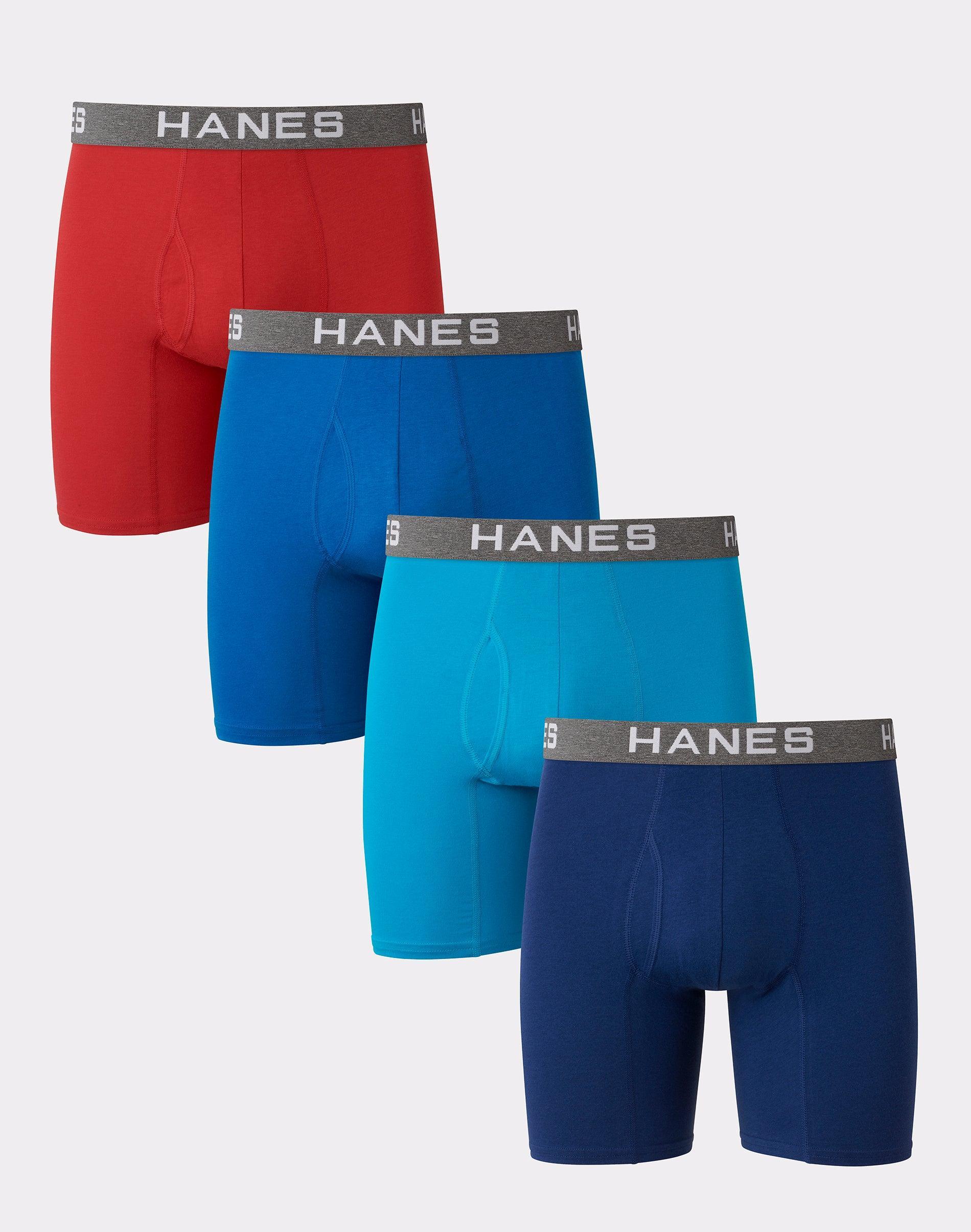 Hanes Ultimate 4-Pack Men's Comfort Flex Fit Boxer Briefs, Size: XXL, Assorted Product Image