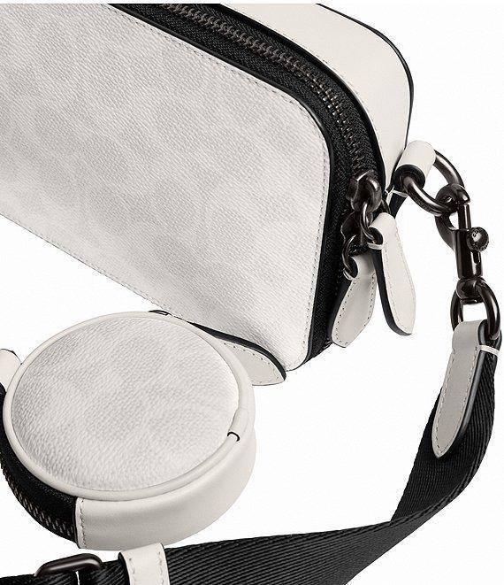 COACH Charter Signature Coated Canvas/Refined Calfskin Leather Slim Crossbody Bag Product Image