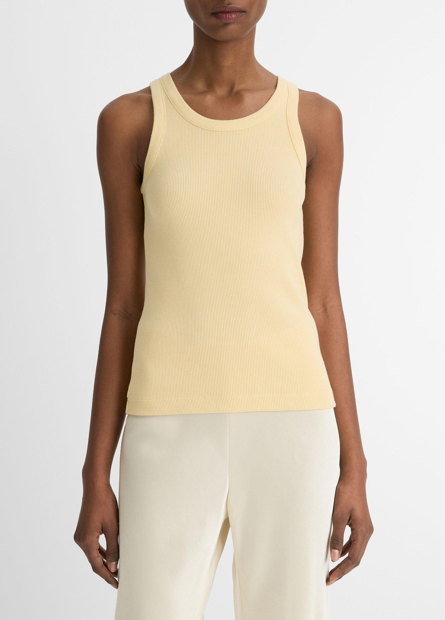 Ribbed Scoop-Neck Tank Product Image