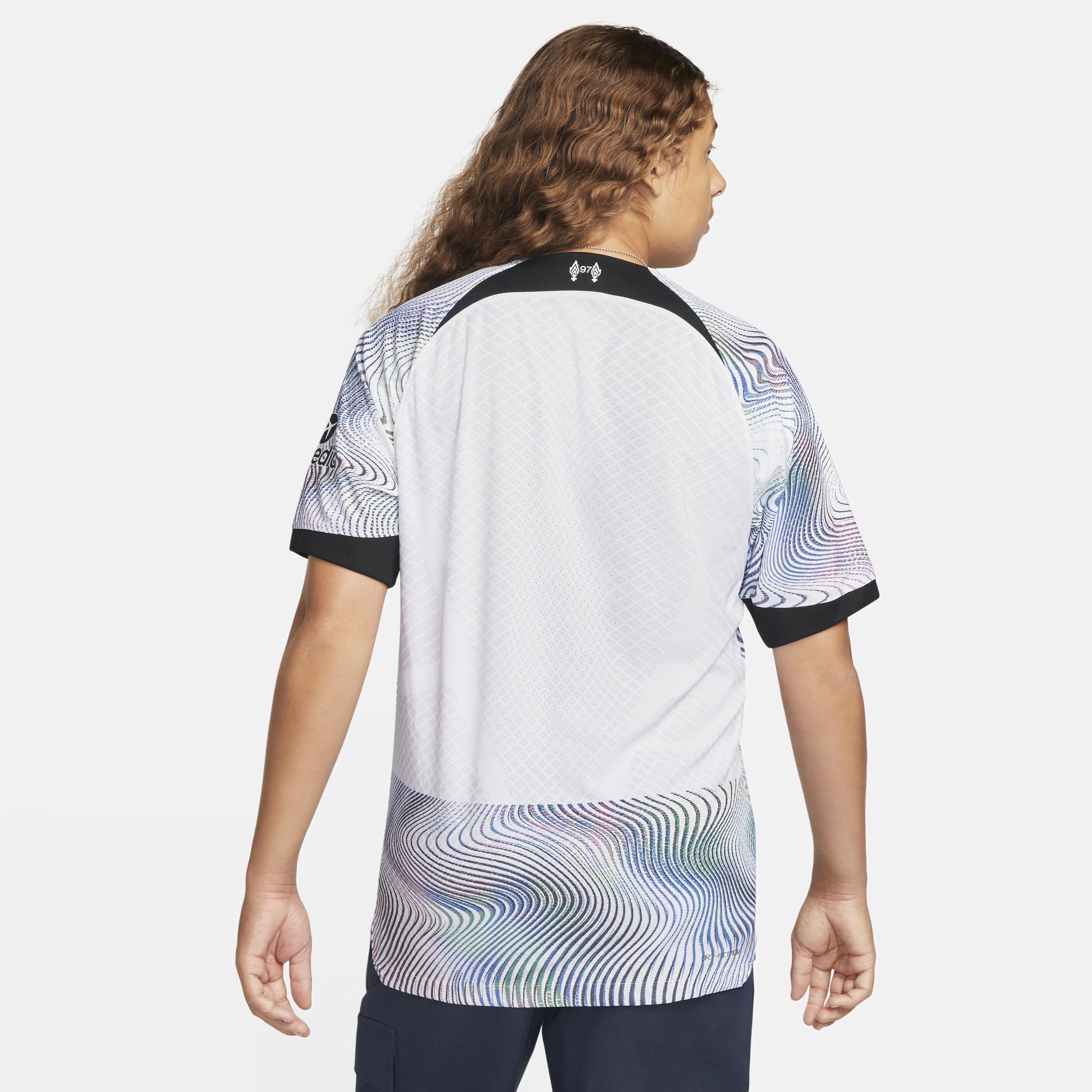 Mens Nike White Liverpool 2022/23 Away Vapor Match Authentic Jersey - White Product Image