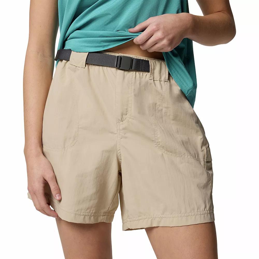 Women's Columbia Sandy River II Cargo Shorts, Size: Medium, Ancient Fossil Product Image