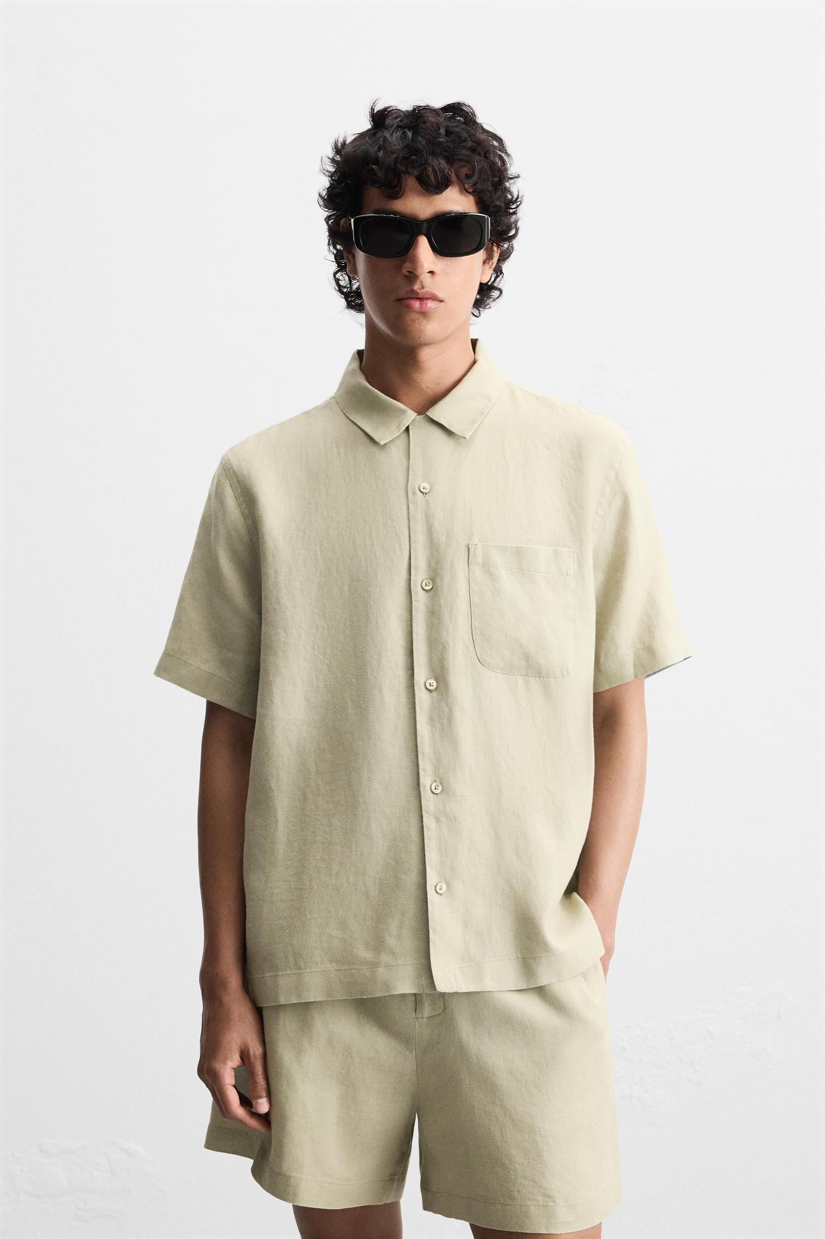 100% LINEN SHIRT Product Image