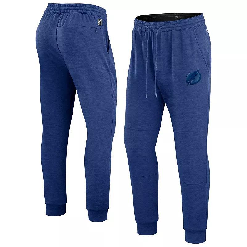 Men's Fanatics Branded Heather Navy Washington Capitals Authentic Pro Road Jogger Sweatpants, Size: Small, Blue Product Image