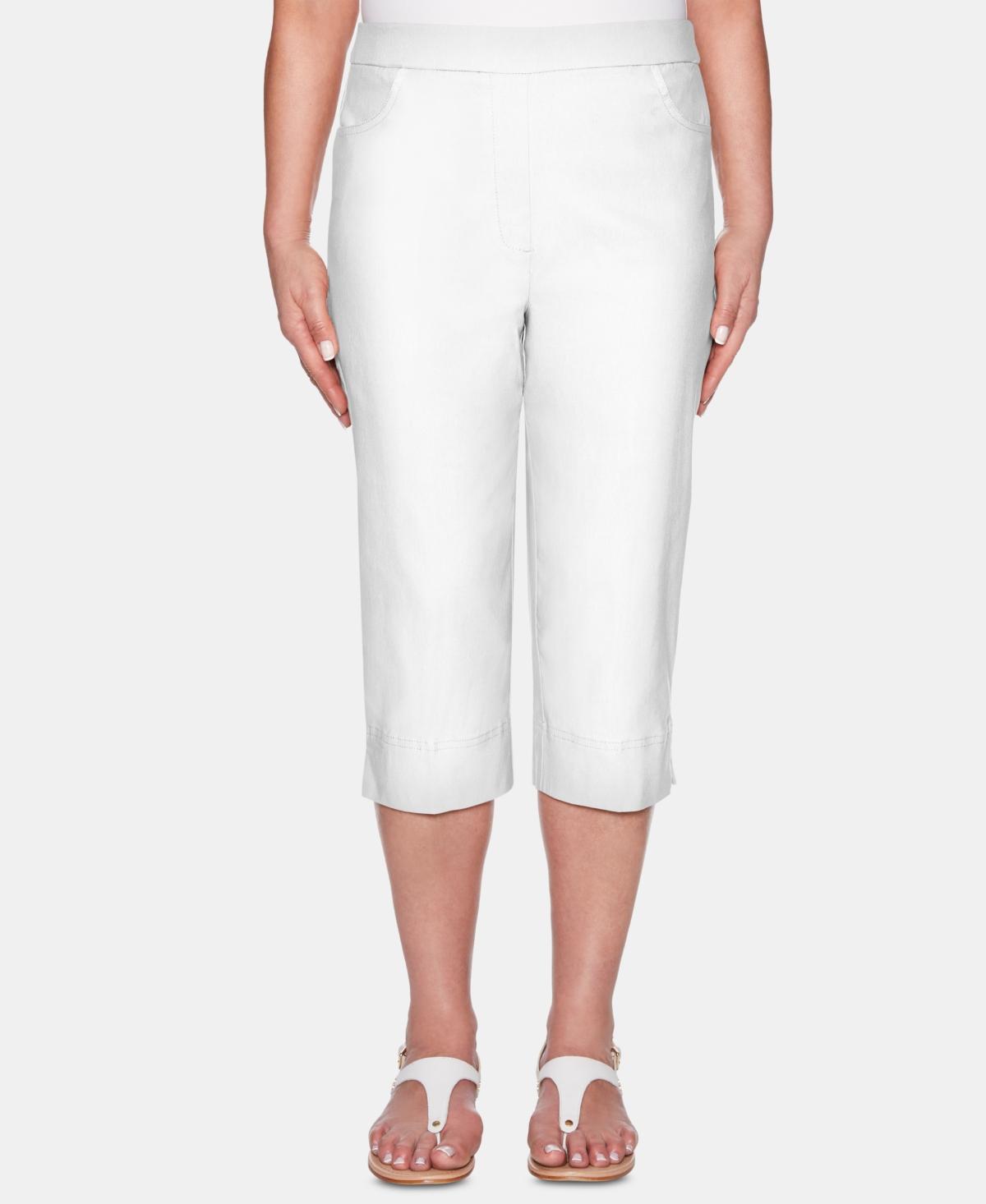 Womens Alfred Dunner Allure Capri Pants Product Image