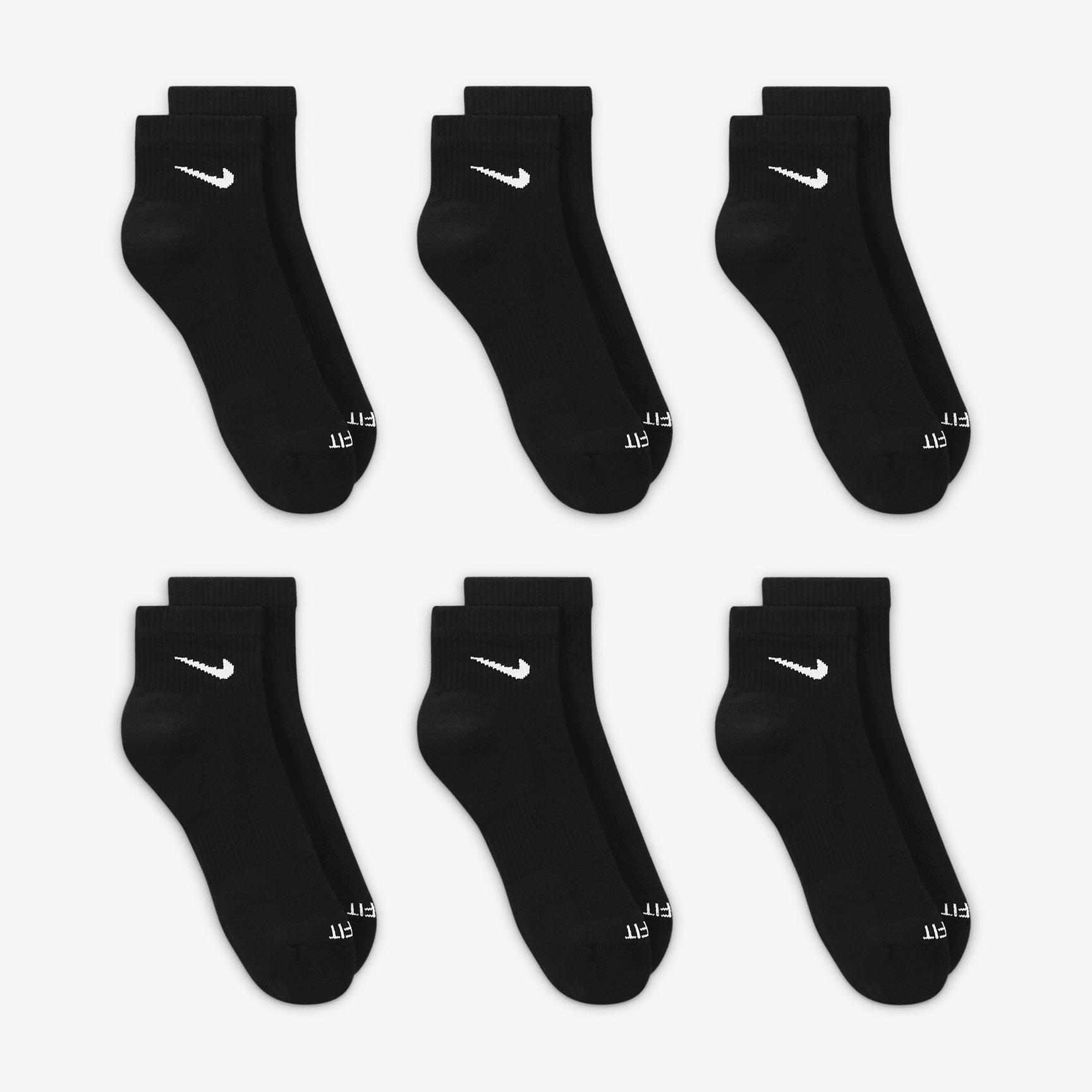Nike Training Everyday Plus Cushioned 6 pack ankle socks Product Image