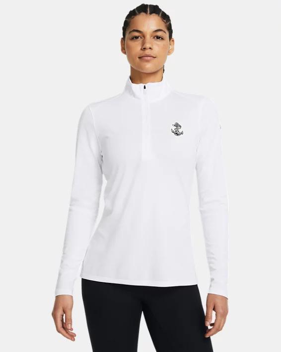 Women's UA Tech™ Mesh Collegiate ¼ Zip Product Image