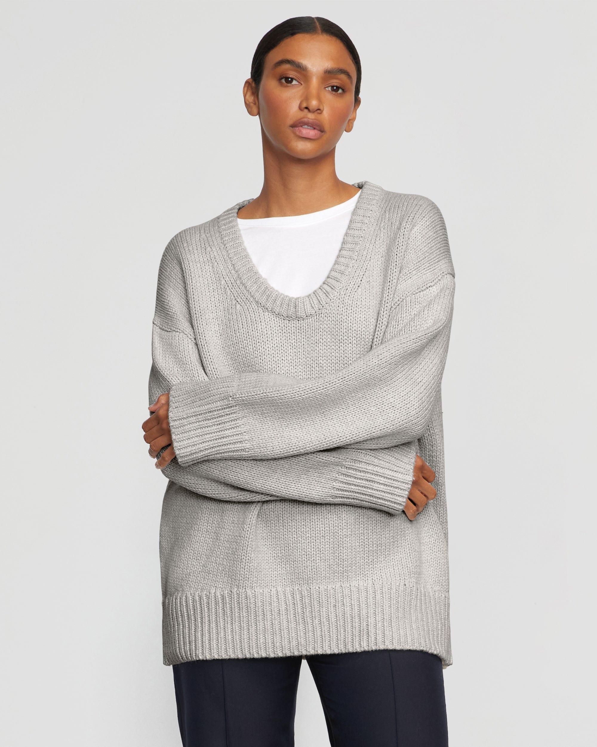 Archie Deep U-Neck Sweater Product Image