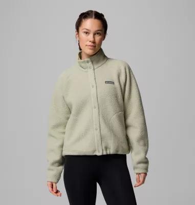 Columbia Womens Jasper Ridge Pebbled Fleece Full Snap- Product Image