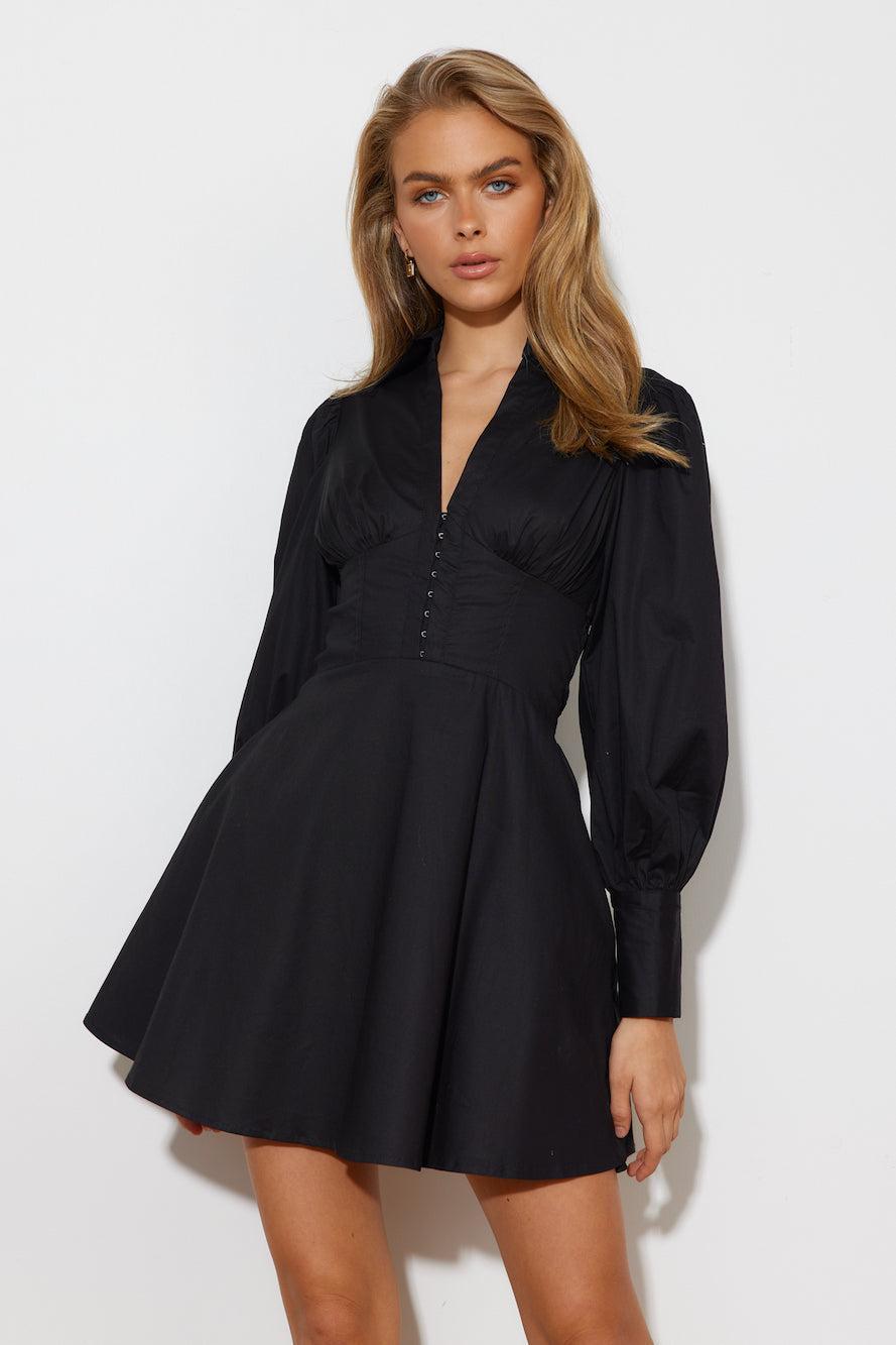 Sensitive Heart Dress Black Product Image
