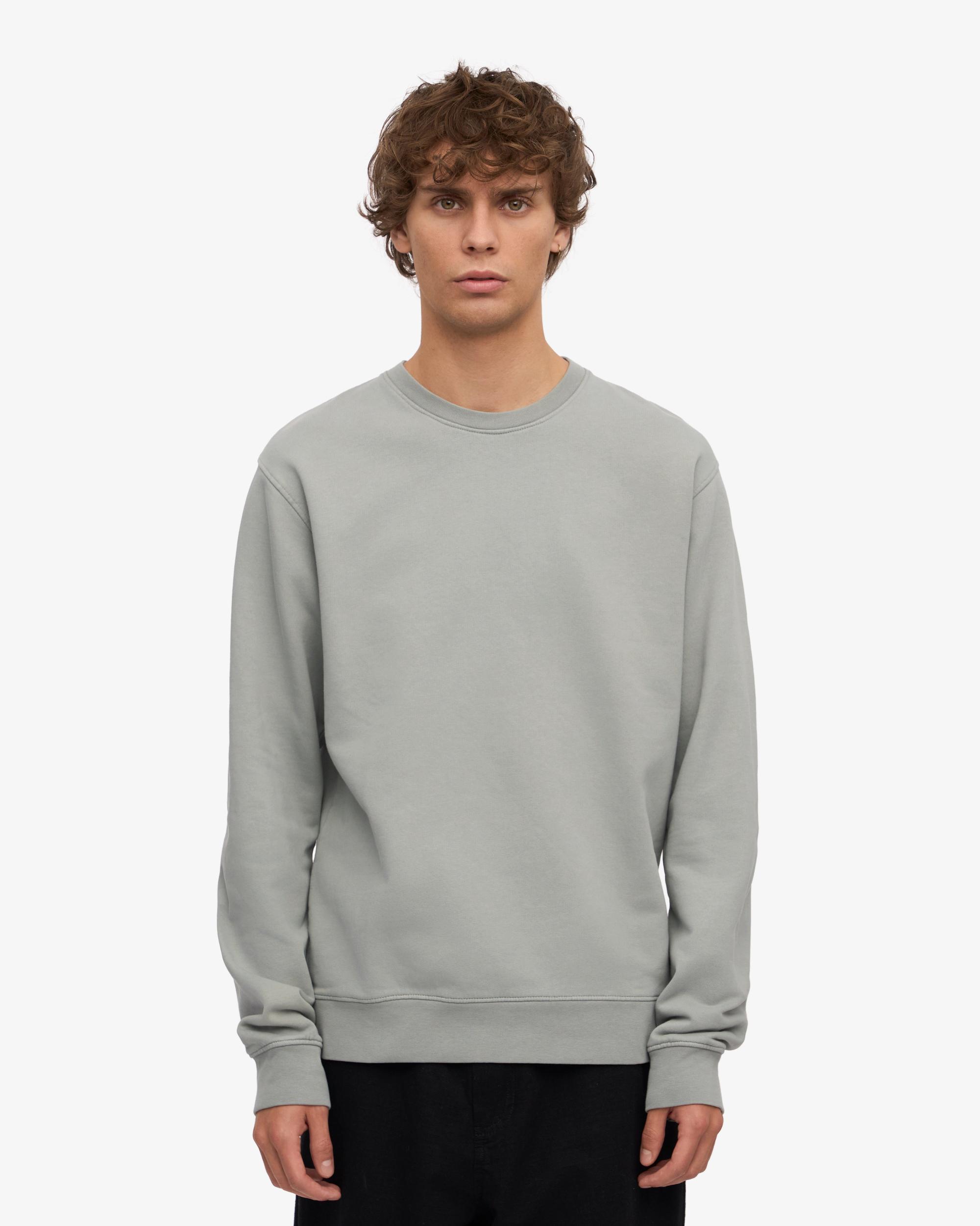 Classic Organic Crew - Steel Blue Product Image