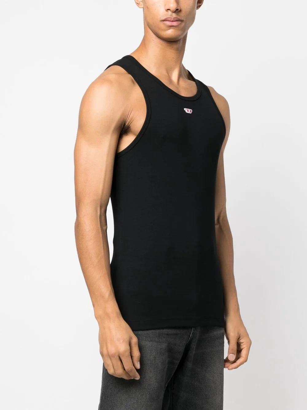 T-Lifty-D logo-embroidered tank top Product Image