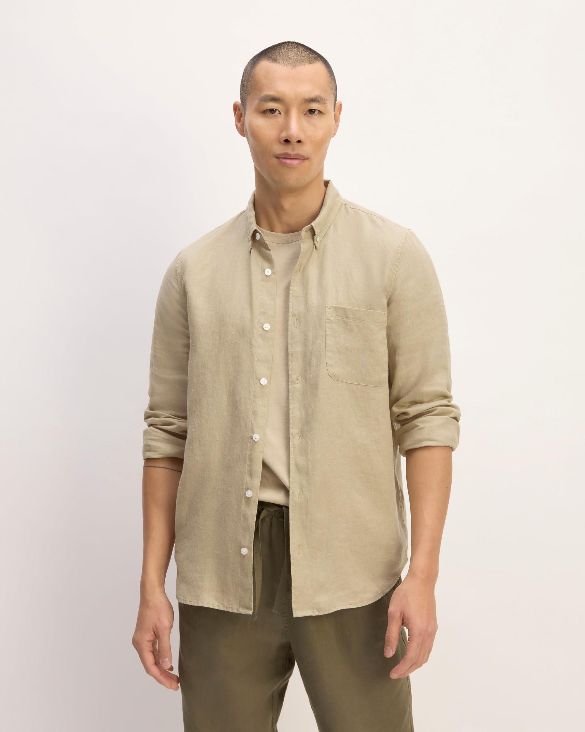 The Classic Shirt in Linen Product Image