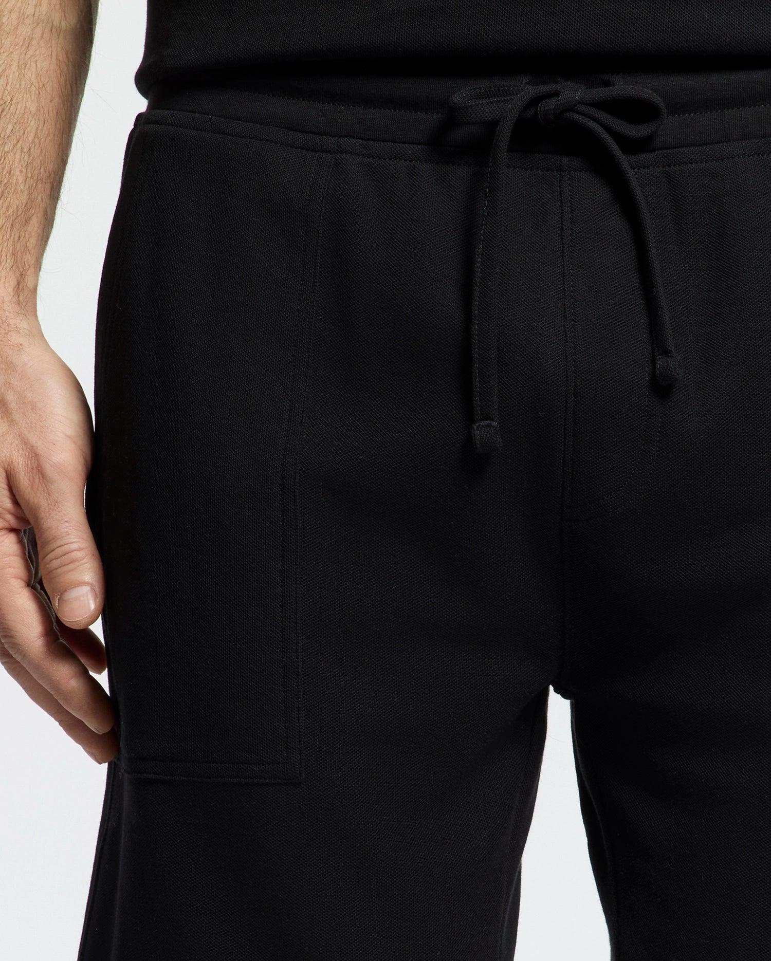 Men's Taylor Light Pique Sweatshort 001 BLACK / XXXL Product Image