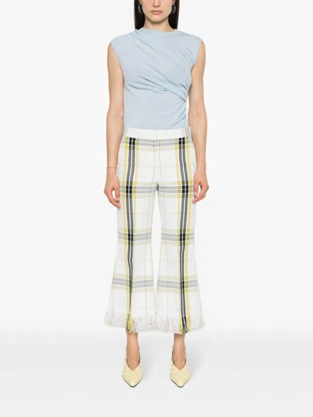 MSGM Check Pants Product Image