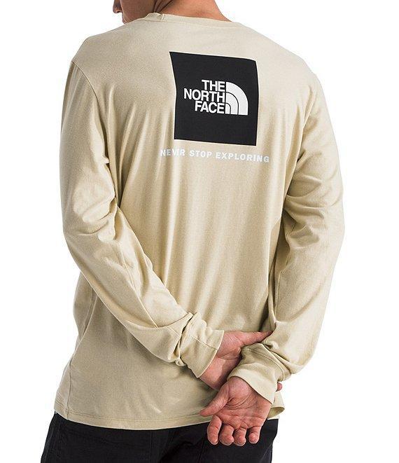 The North Face Long Sleeve Box NSE Logo Graphic T-Shirt Product Image