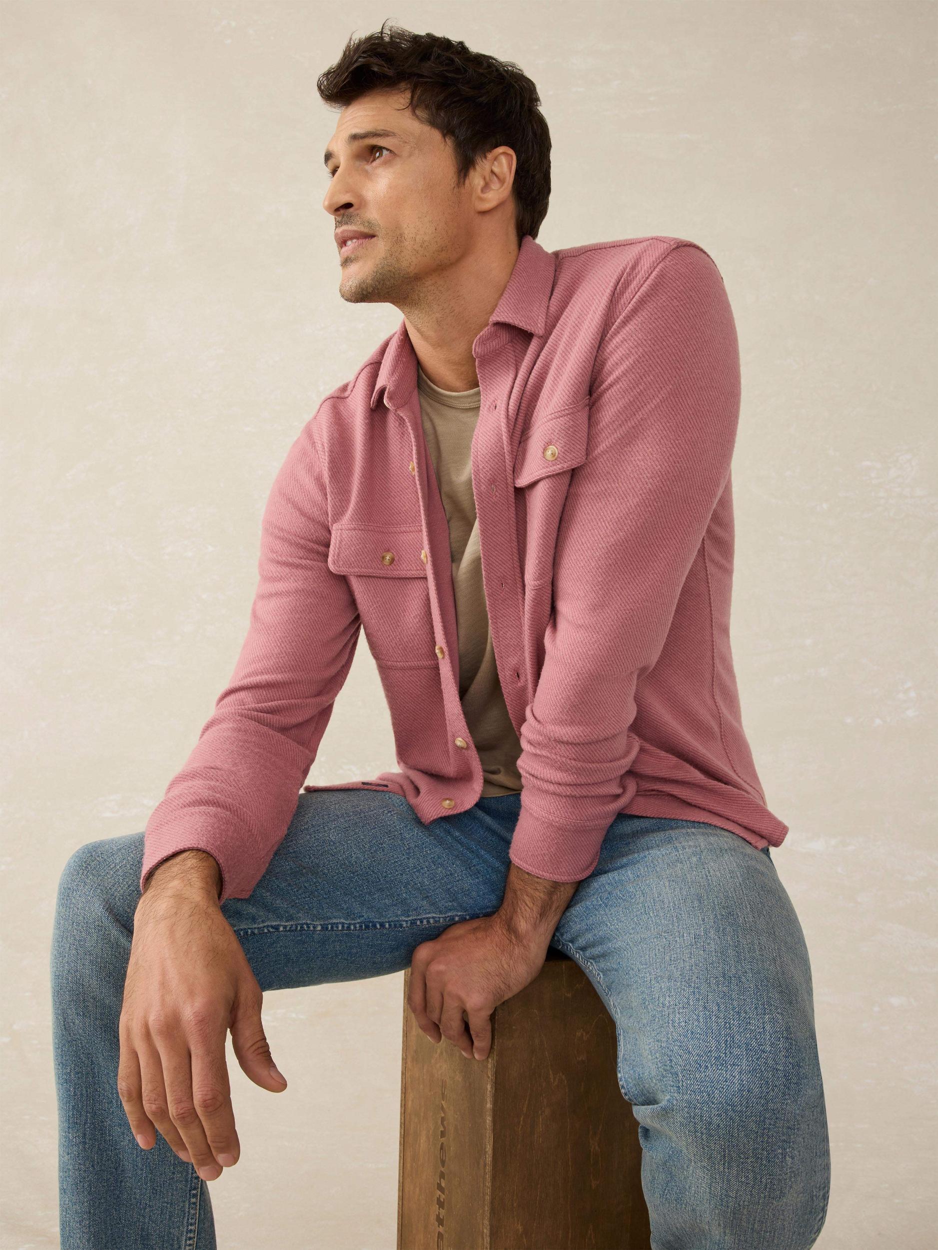 Legend™ Sweater Shirt - Sandstone Red Twill Male Product Image
