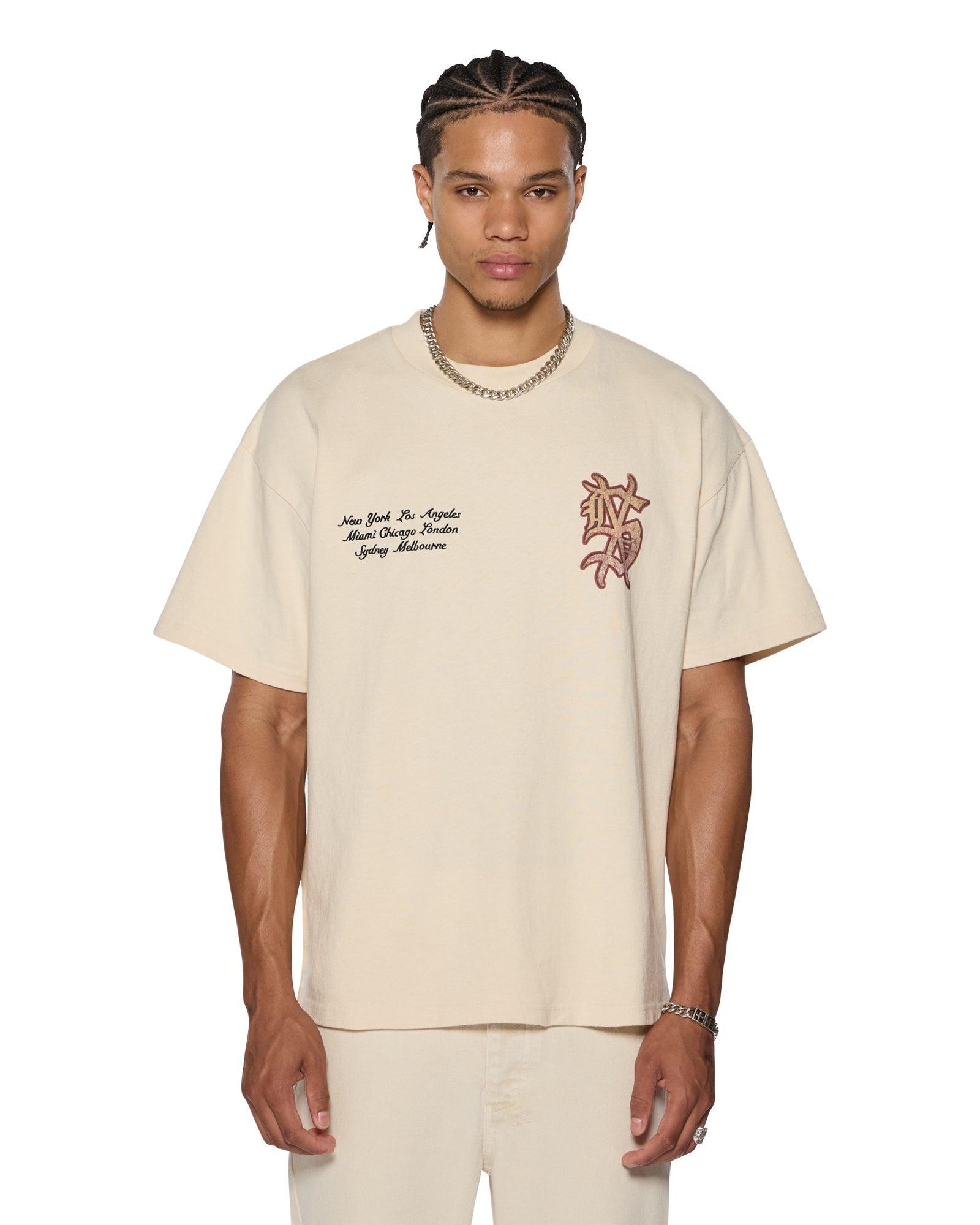 PLAYOFF EKCESS SS TEE DUSTY DESERT Male Product Image