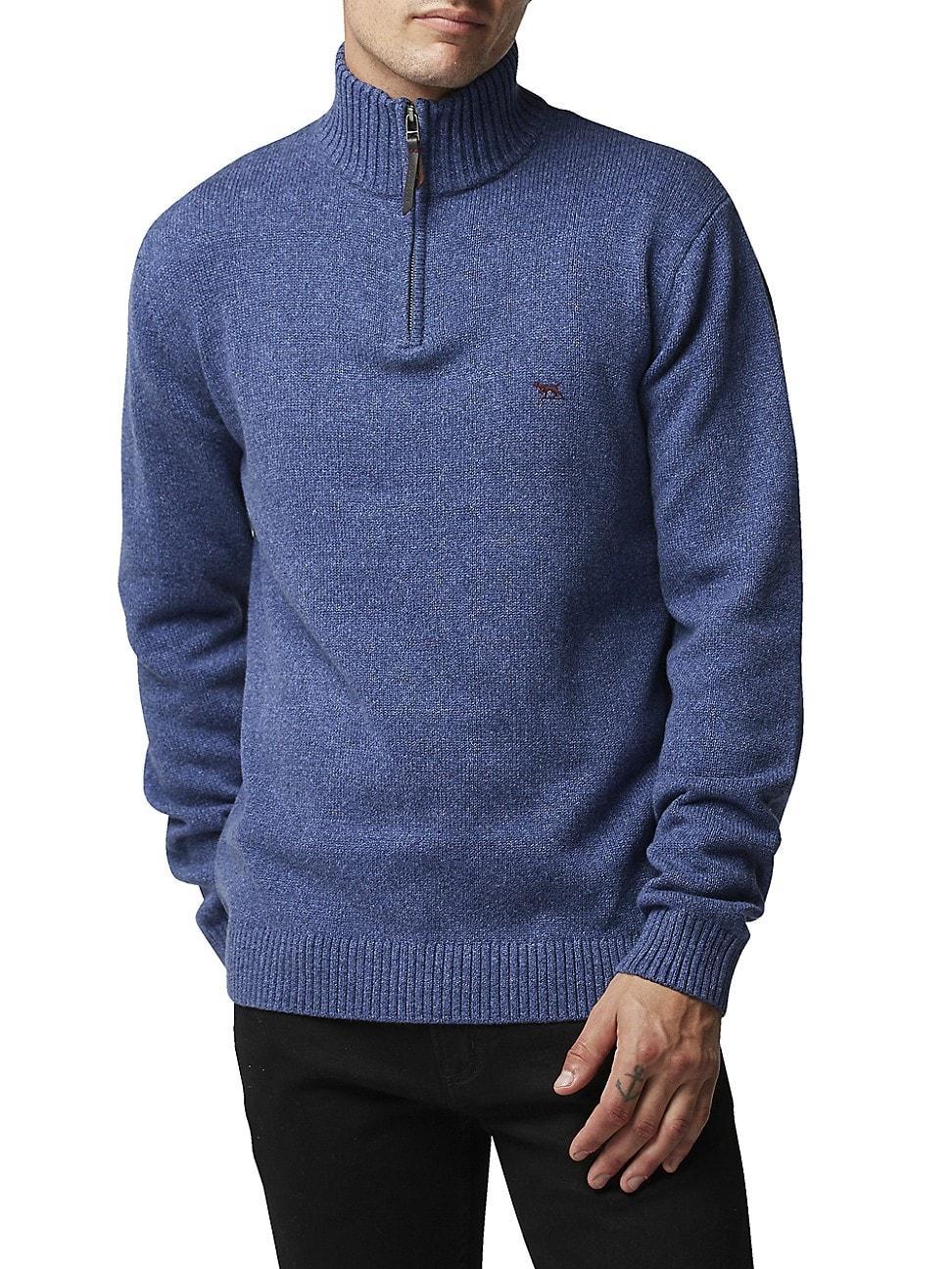 Mens Merrick Bay Quarter-Zip Sweater Product Image