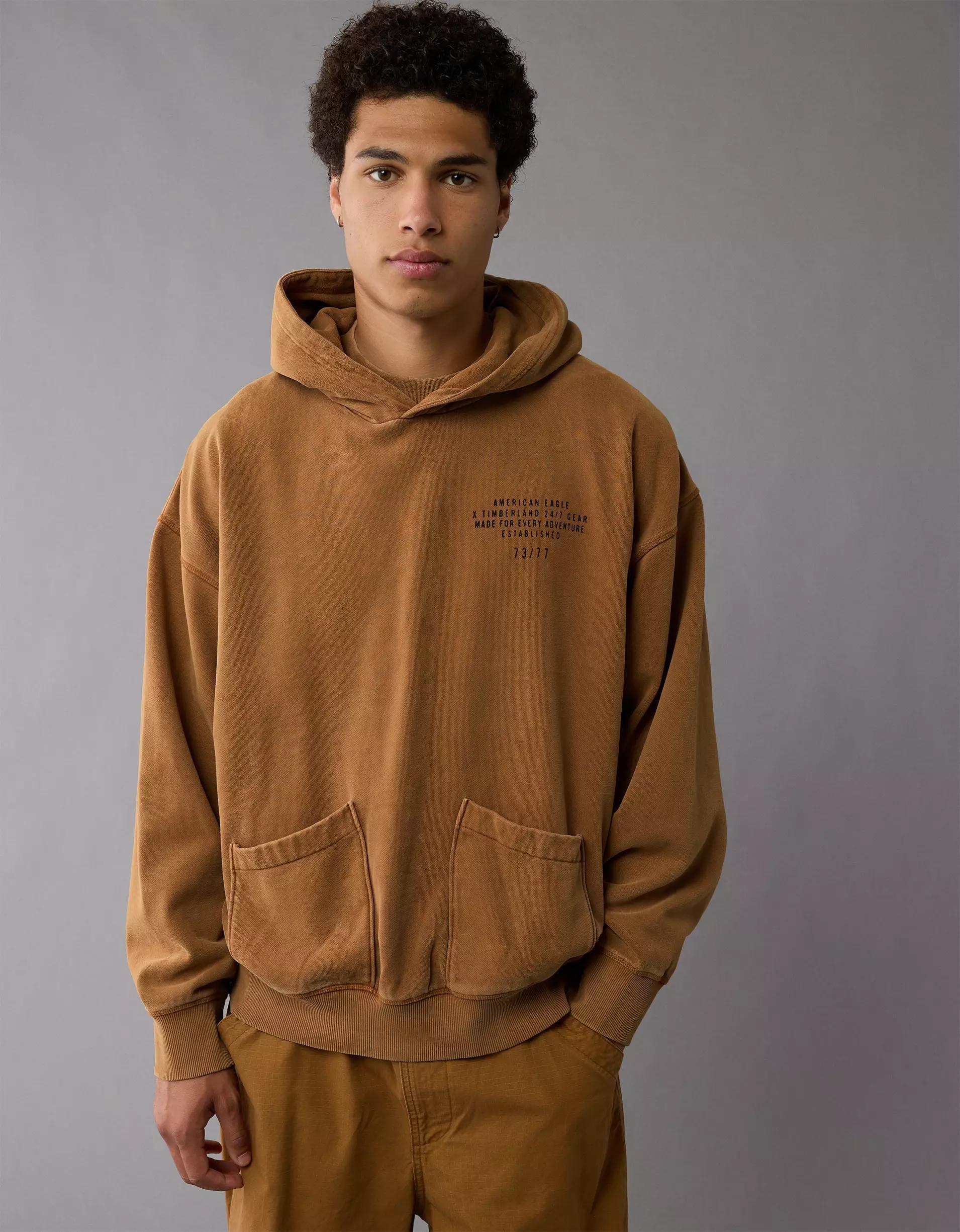 Timberland x AE Fleece Hoodie Product Image