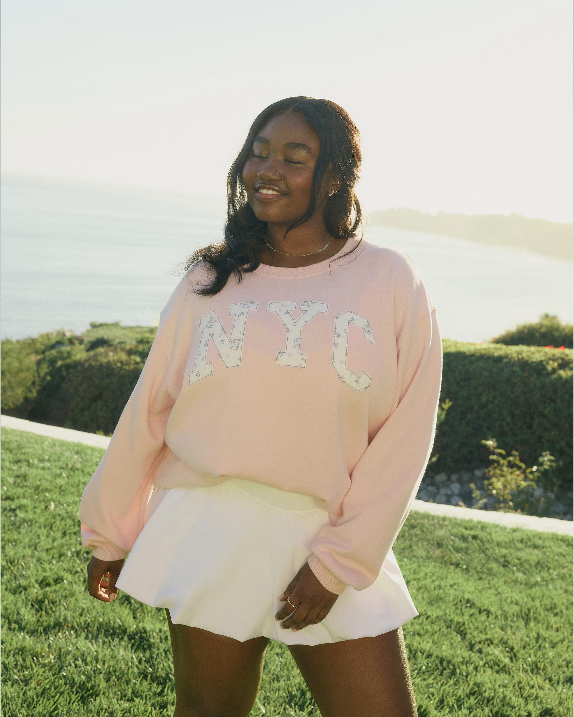 Easy NYC Graphic Crew Sweatshirt Product Image