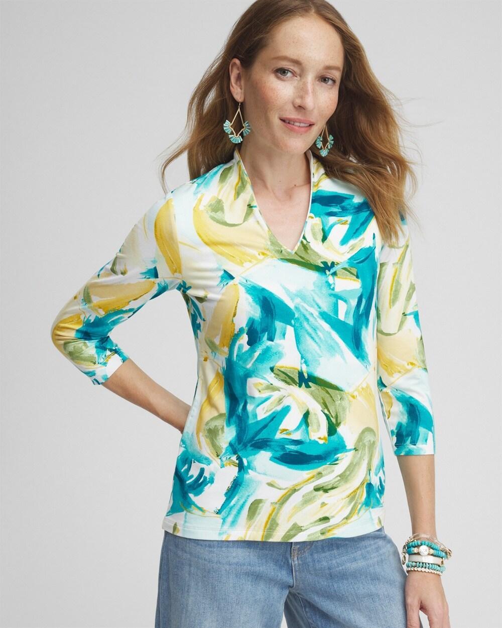 Touch of Cool™ 3/4 Sleeve Tee Product Image