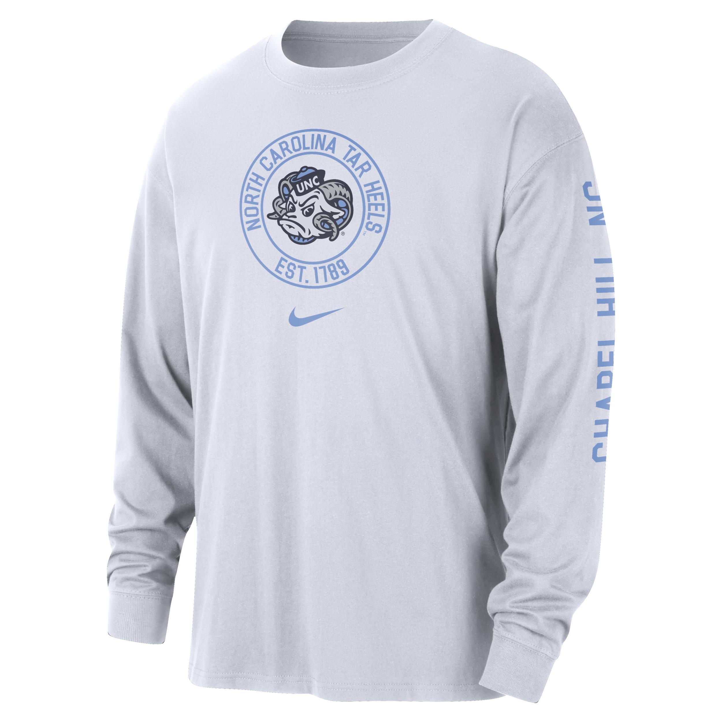 UNC Max90 Men's Nike College Long-Sleeve T-Shirt Product Image
