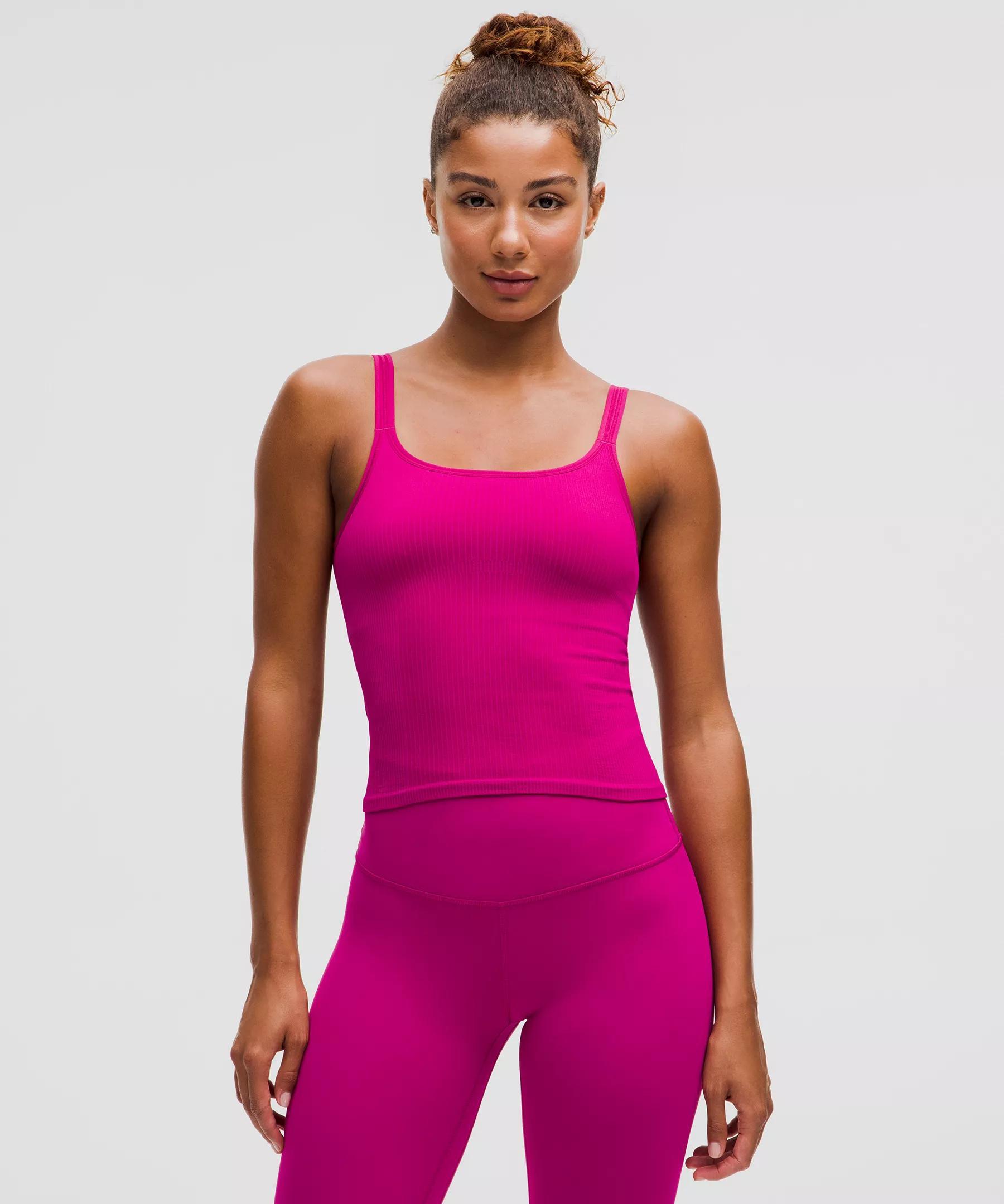 Ebb to Street Scoop-Neck Cropped Tank Top *Light Support, B/C Cup Product Image