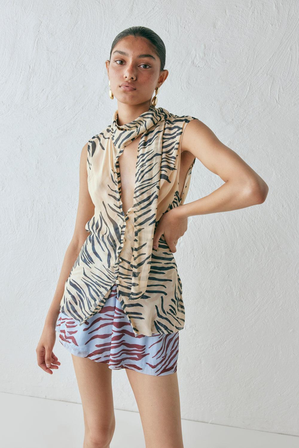 Annika Shorts Tiger Product Image