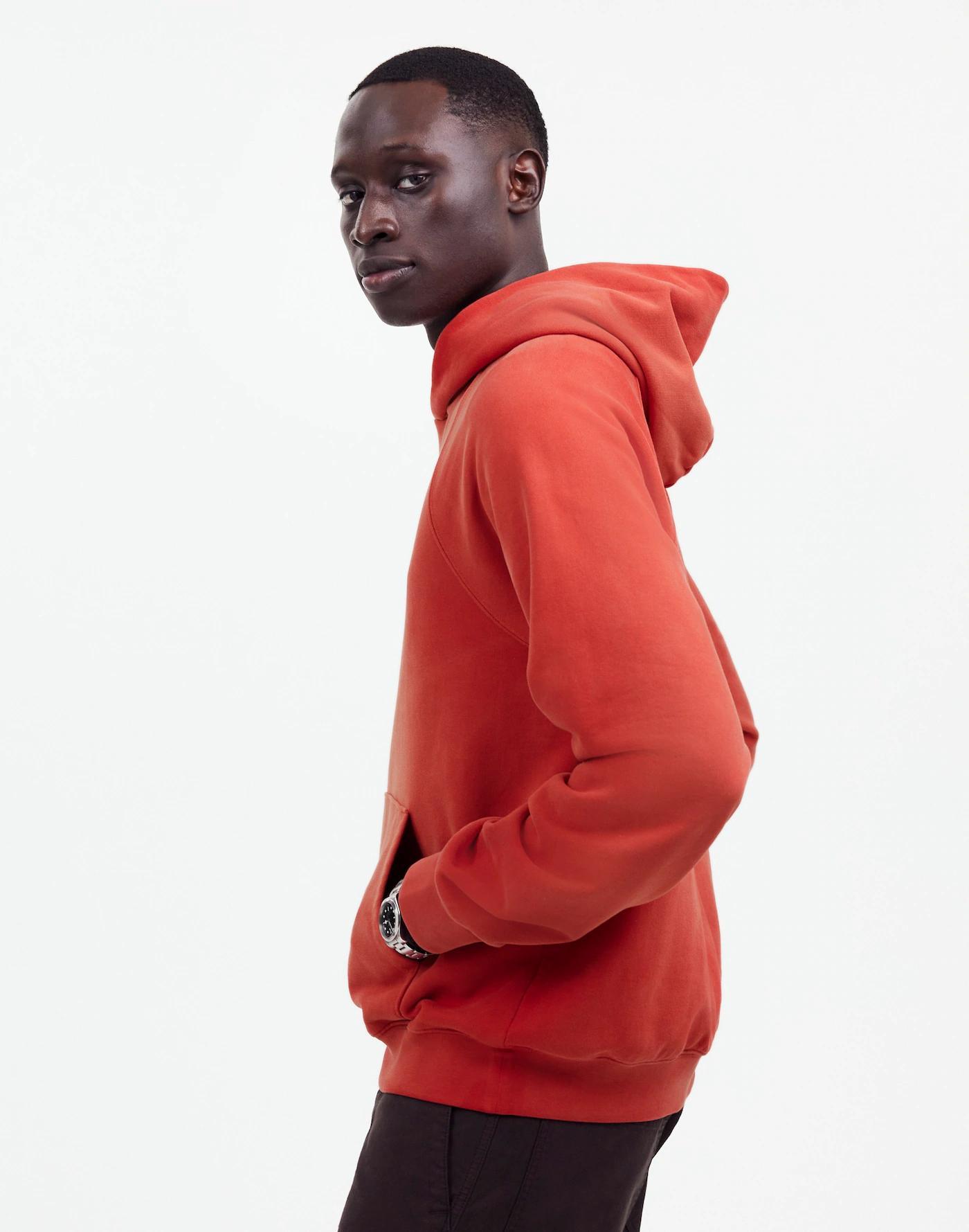 The McCarren Midweight Raglan-Sleeve Hoodie Sweatshirt Product Image