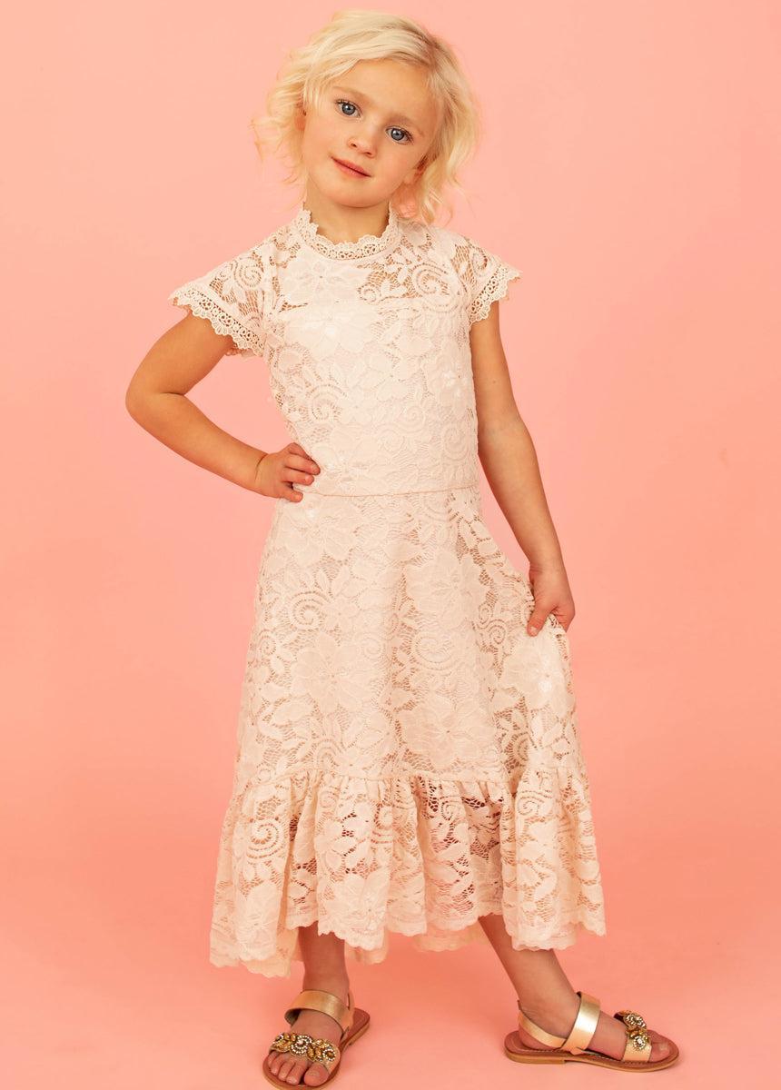 Esperanzie Dress in Shell Product Image
