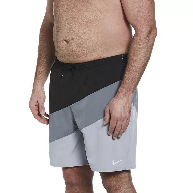 Big & Tall Nike 9-in. Color Surge Volley Swim Trunks, Mens Product Image