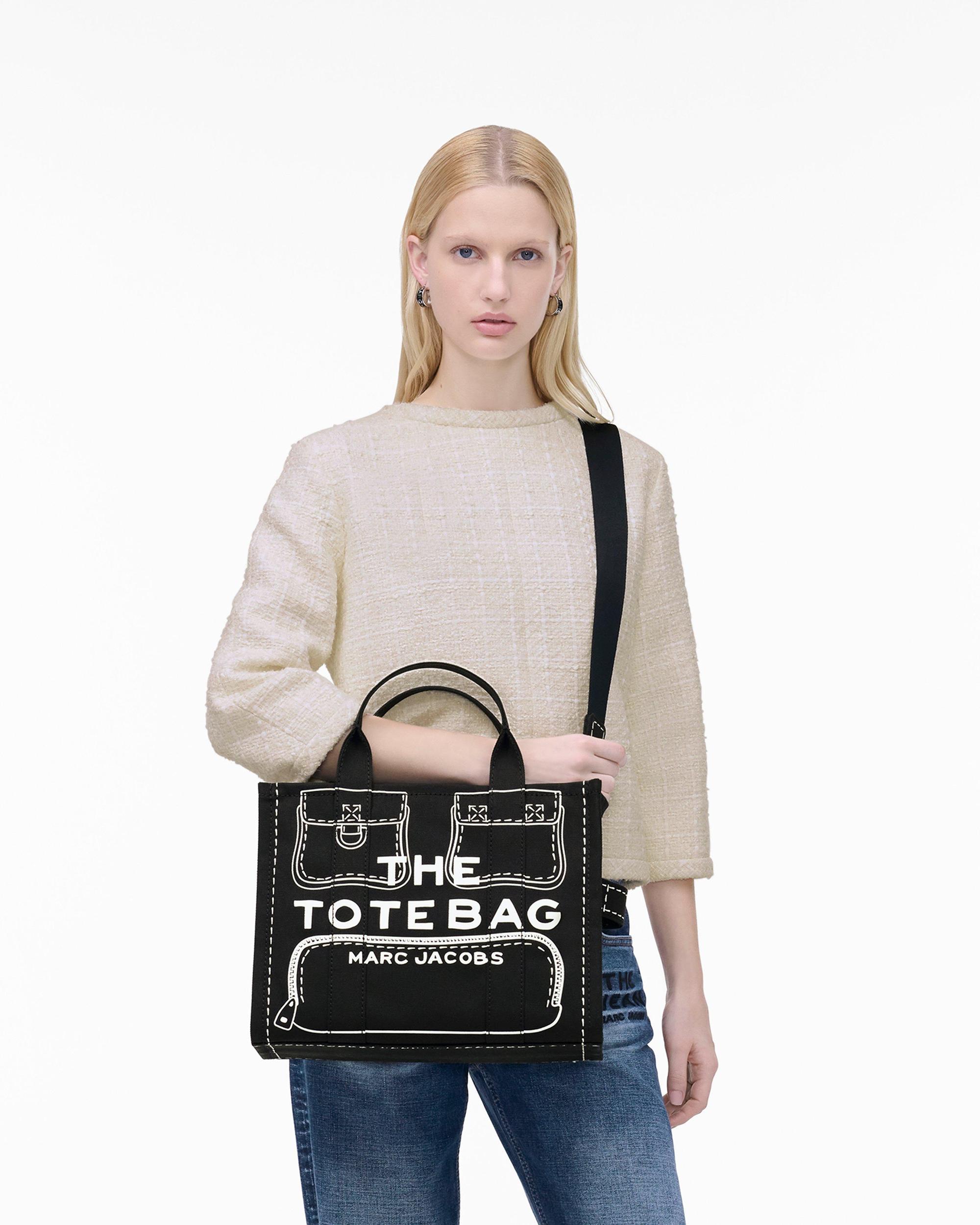 The Cargo Monogram Denim Medium Tote Bag Product Image