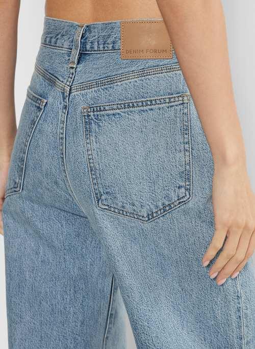 the 90s tailored hi-rise wide jean Product Image