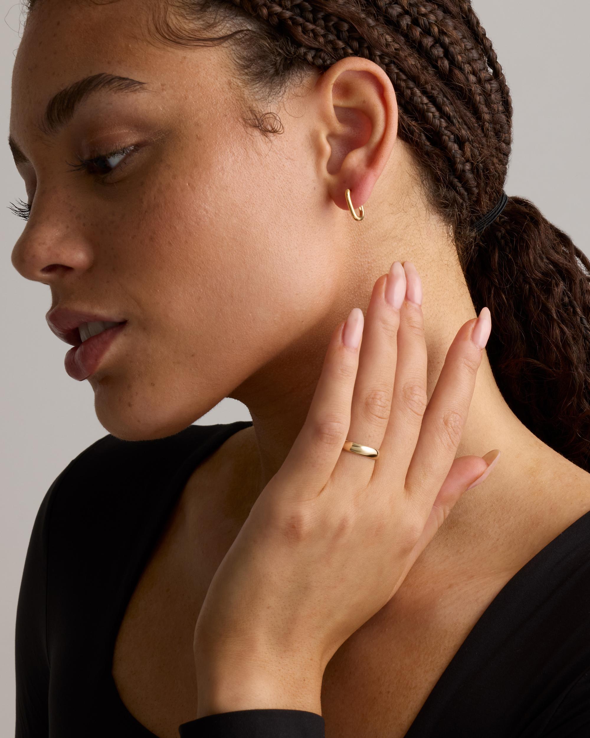 Quince | Men's Low Dome Band Rings Product Image