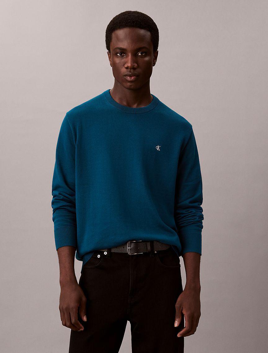 Smooth Cotton Sweater Product Image