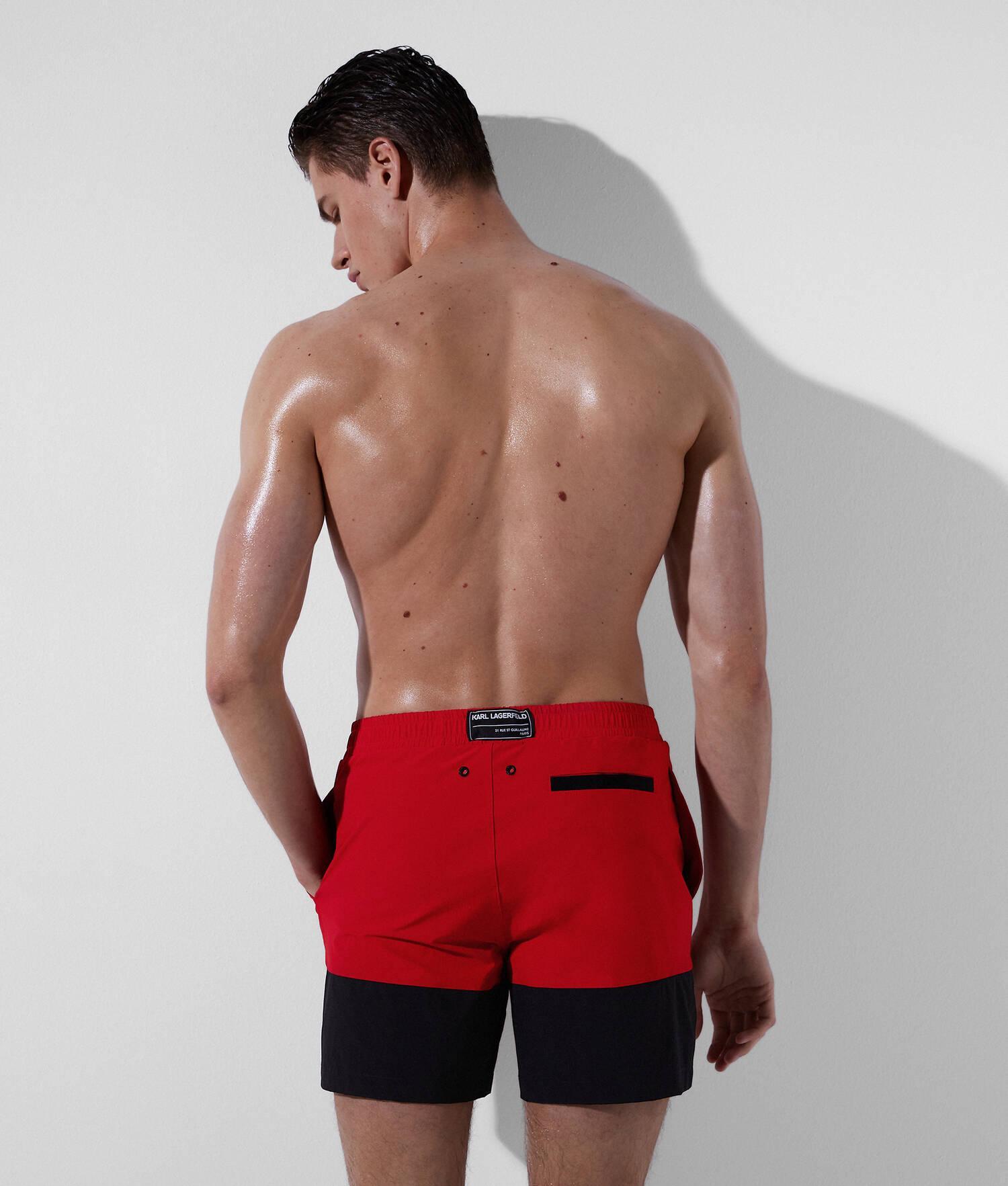 COLOR-BLOCK BOARD SHORTS Product Image
