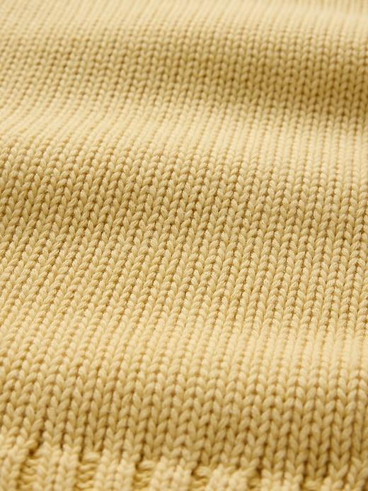 100% Cotton Relaxed Sweater Product Image