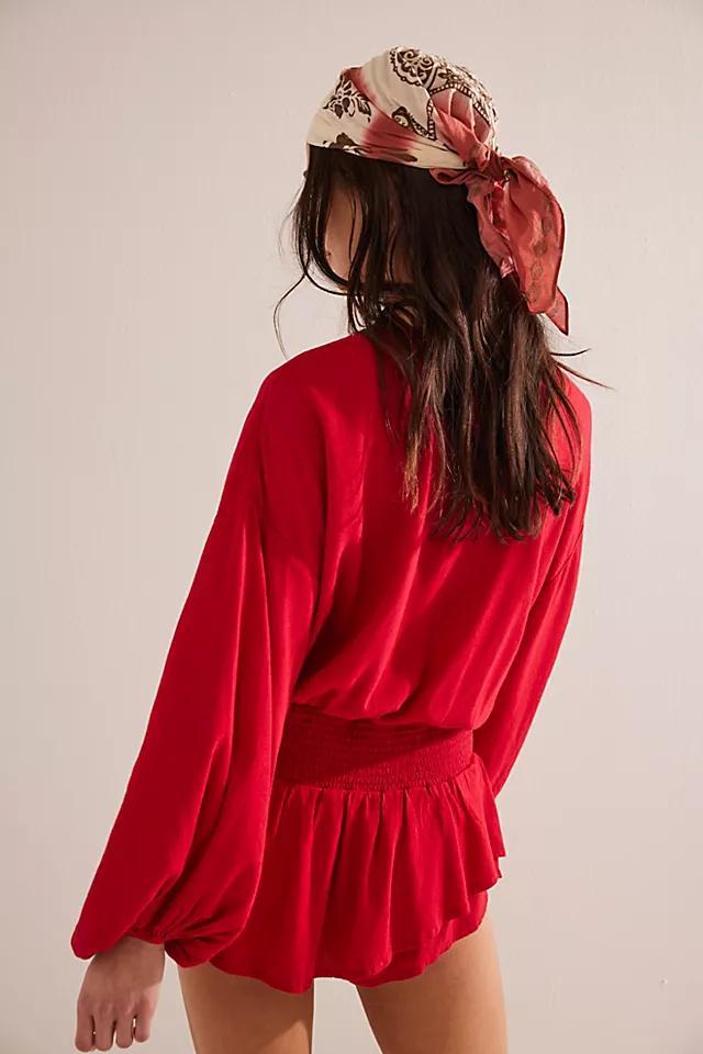 Carson Drop-Waist Romper Product Image