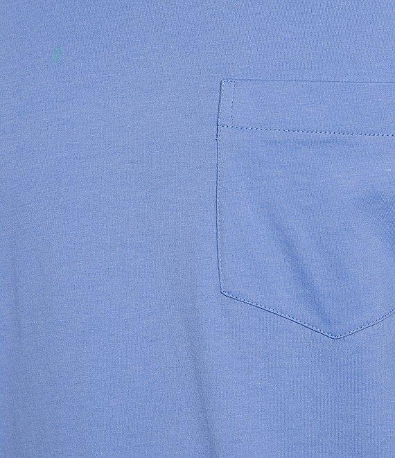 Roundtree & Yorke Short Sleeve Solid Pocket Crew T-Shirt Product Image