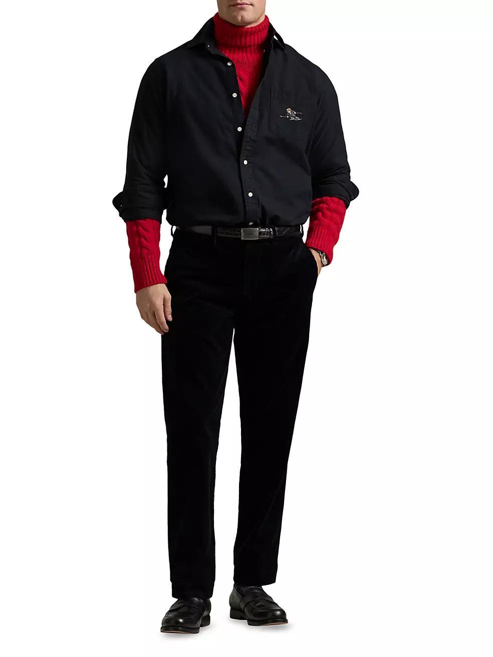 Classic-Fit Polo Bear Oxford Shirt Product Image