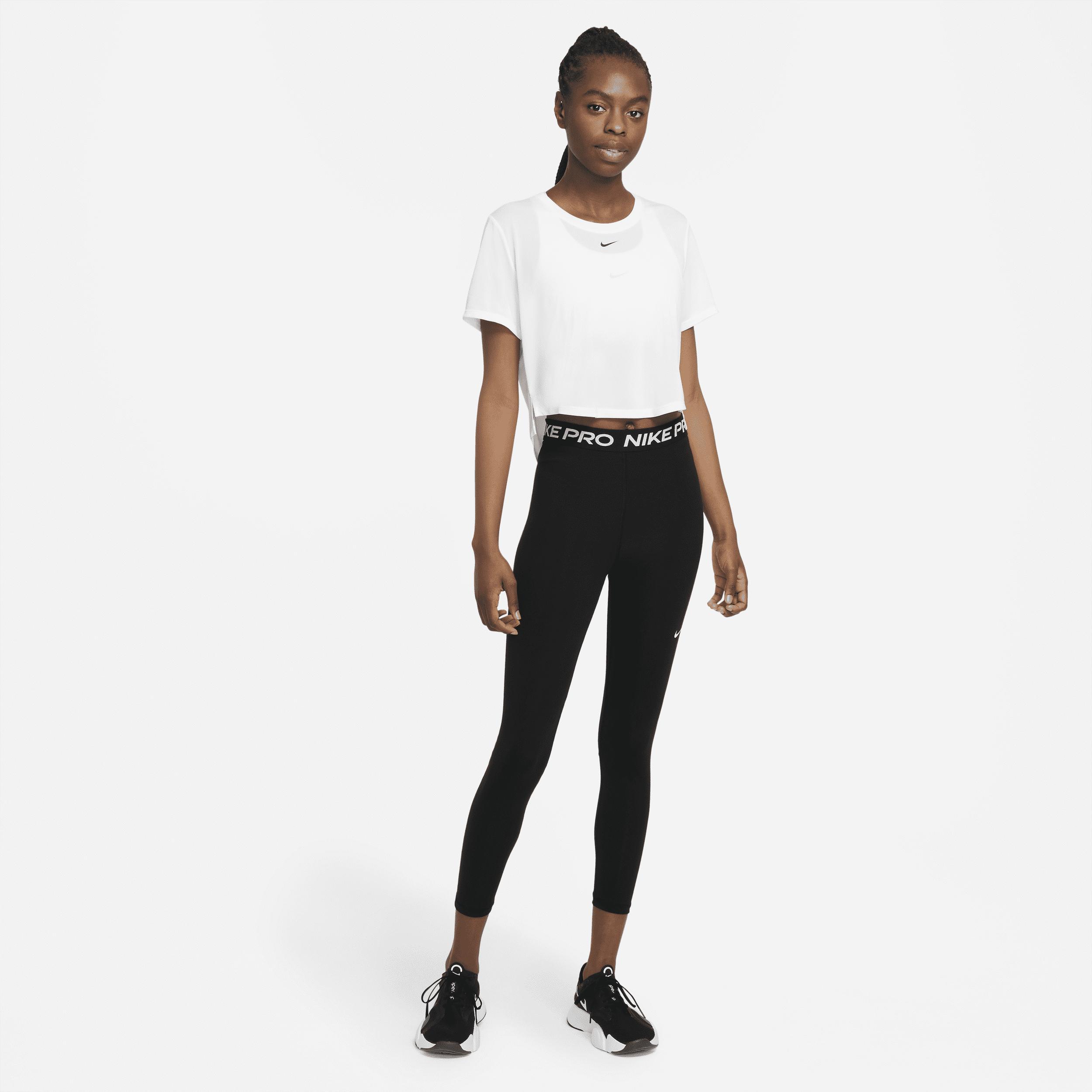 Nike Women's Dri-FIT One Standard Fit Short-Sleeve Cropped Top Product Image
